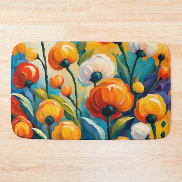 Item preview, Neo Impressionist Flowers Pattern. designed and sold by ARichArts.