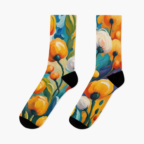 Item preview, Neo Impressionist Flowers Pattern. designed and sold by ARichArts.