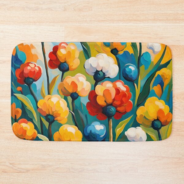 Item preview, Neo Impressionist Flowers Pattern. designed and sold by ARichArts.