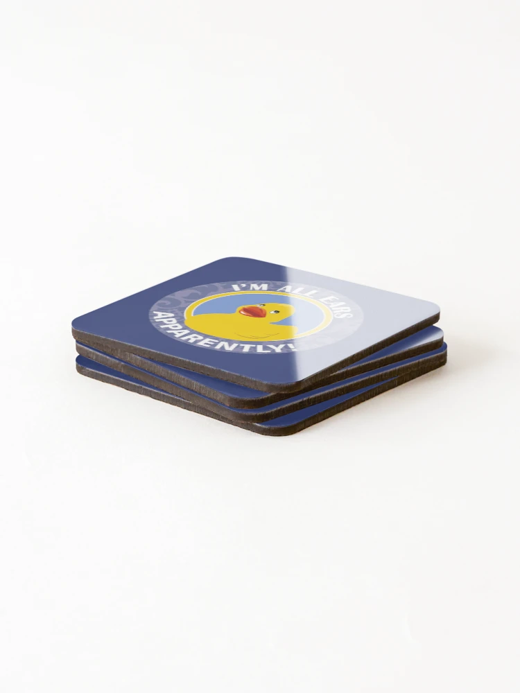 Thumbnail 4 of 5, Coasters (Set of 4), Debugging Rubber Duck, Software Developers designed and sold by Disera88.