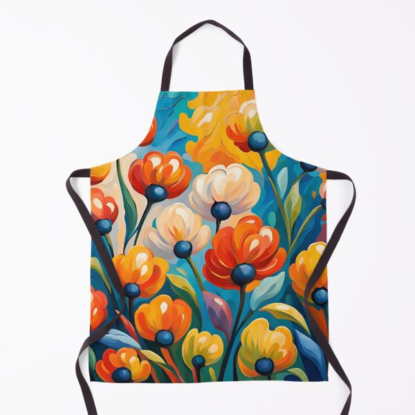 Item preview, Neo Impressionist Flowers Pattern. designed and sold by ARichArts.