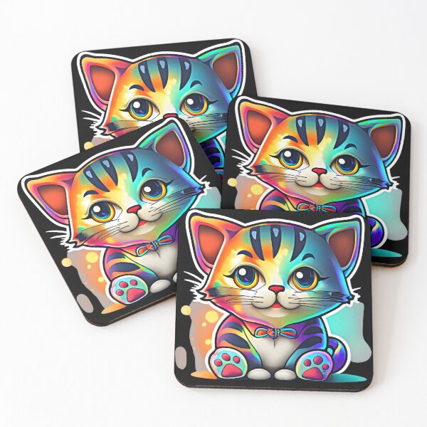 Item preview, Holographic Cat designed and sold by Graphics Galore.