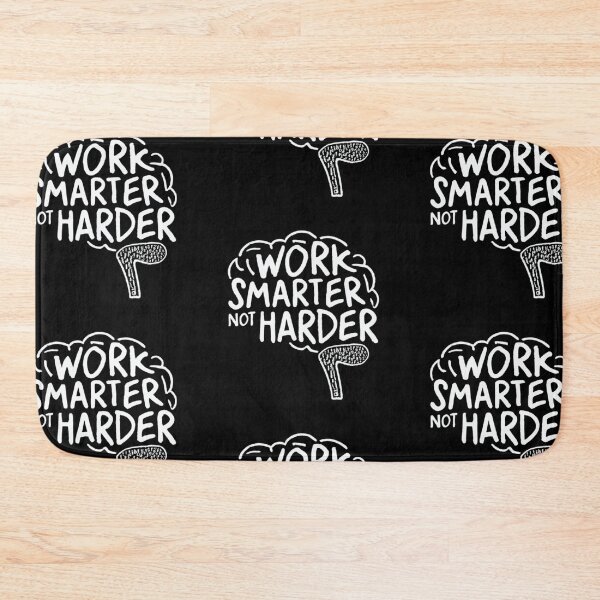 Item preview, Work Harder Not Smarter Graphic T shirt Design, Simple Trendy, Catchy, Inspirational Quote designed and sold by ItalianBoogers.