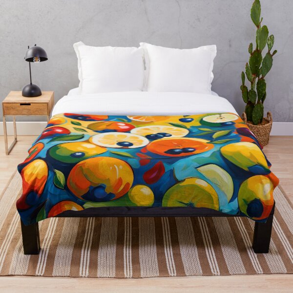 Item preview, Neo Impressionist Fruits Pattern. designed and sold by ARichArts.