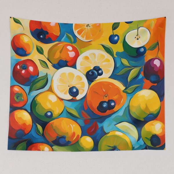 Item preview, Neo Impressionist Fruits Pattern. designed and sold by ARichArts.