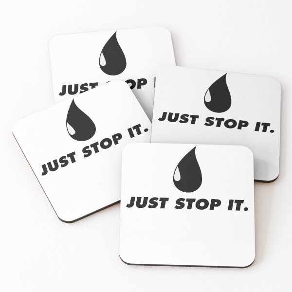Item preview, Just Stop Oil  designed and sold by ProTeeShopping.