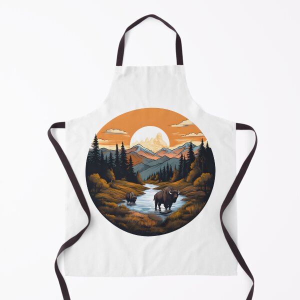 Item preview, Buffalo in Front of Mountains designed and sold by KSimpson838.