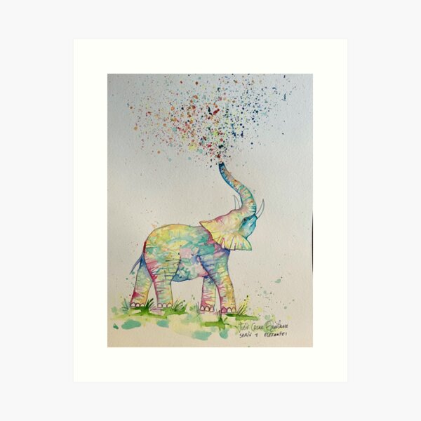 Item preview, The Majestic Elephant: Trunk Held High designed and sold by Quintanart.