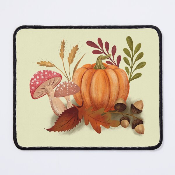 Item preview, Pumpkin, mushroom and Acorns designed and sold by ByAllyAlly.
