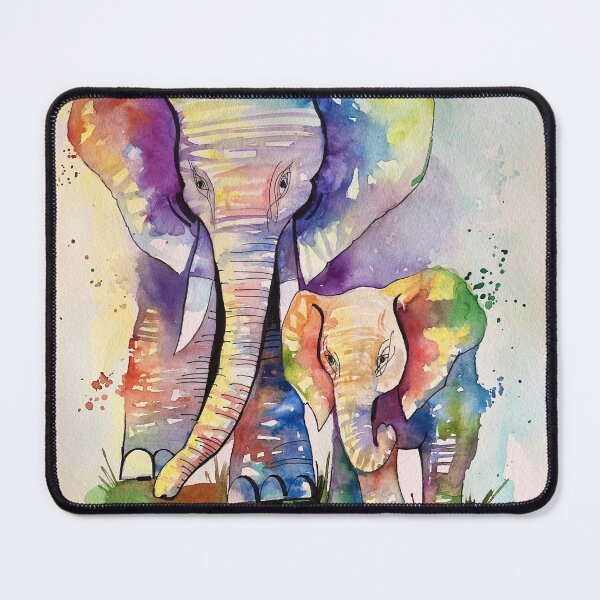 Item preview, ELEPHANTS IN HARMONY designed and sold by Quintanart.