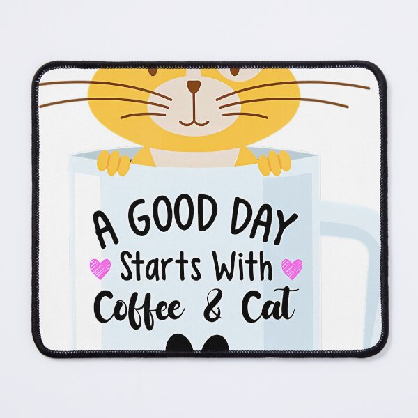 Item preview, Good Starts Day And Funny Wonderful Bone Cats Coffee Coffee With Cat A designed and sold by ArtSnapper.
