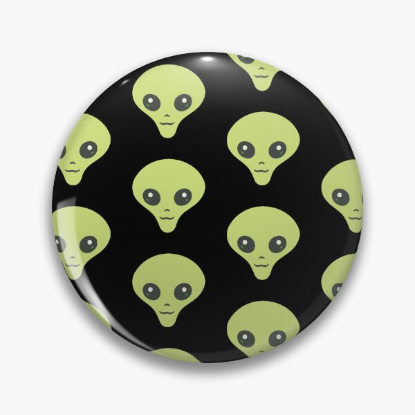 Item preview, Simple Green Alien White Background Repeating Seamless Pattern designed and sold by ajmatos.