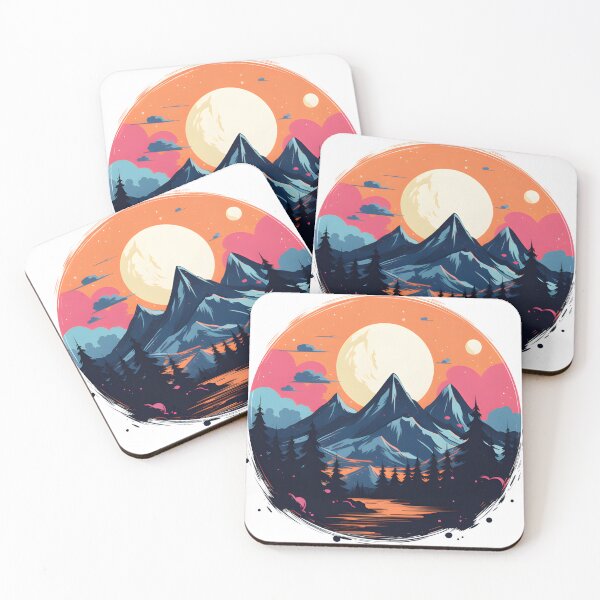 Item preview, Colorful Mountain Scene designed and sold by KSimpson838.