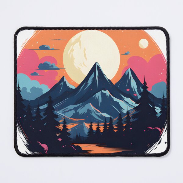 Item preview, Colorful Mountain Scene designed and sold by KSimpson838.