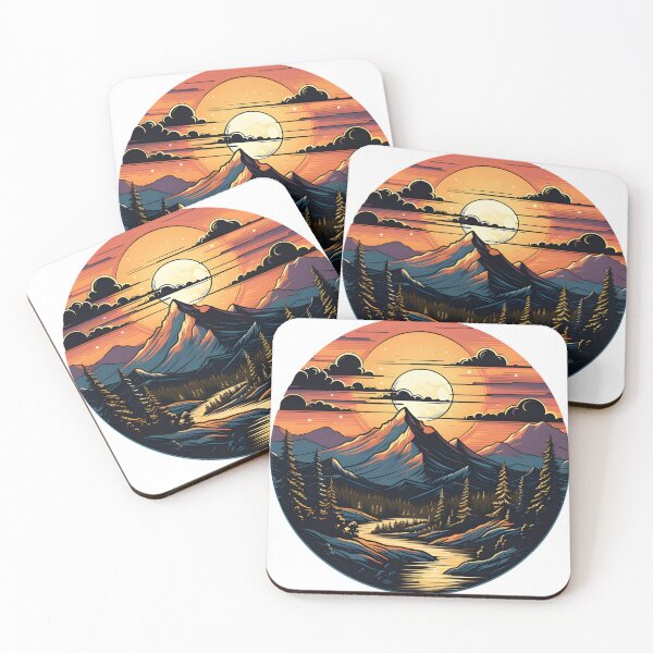 Item preview, Sunset Mountain Scene designed and sold by KSimpson838.
