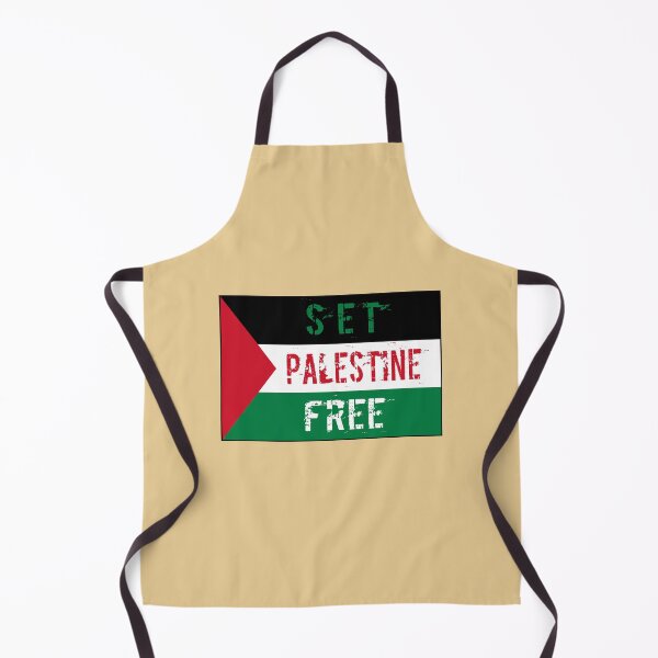 Item preview, Set Palestine Free Flag designed and sold by AJ Liber.