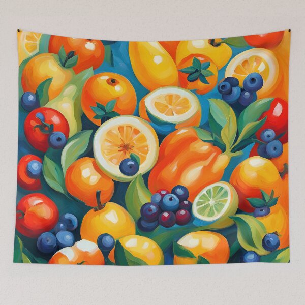 Item preview, Neo Impressionist Fruits Pattern. designed and sold by ARichArts.