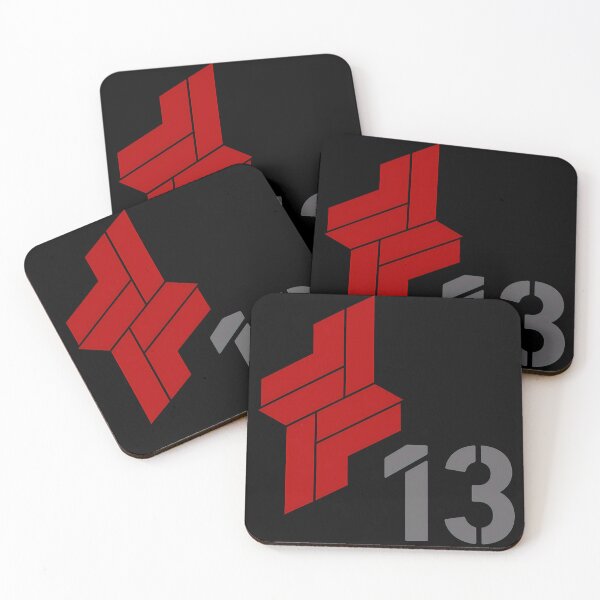 Item preview, Gun 13 G13 G-13 Raven AC Pilot Emblem Sticker Red Guns designed and sold by hayesade.
