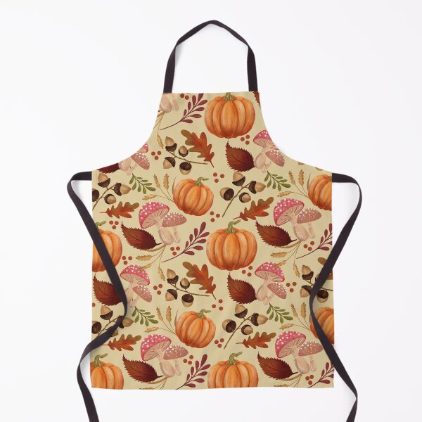 Item preview, Pumpkin, Mushroom and Acorns Pattern designed and sold by ByAllyAlly.