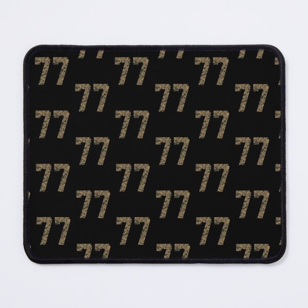 Item preview, Army Camouflage Number 77 - Sports Numbers designed and sold by NECHSTORE.
