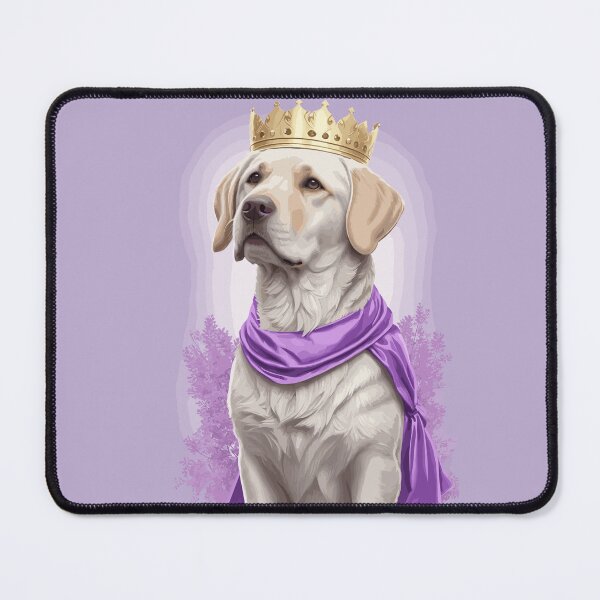 Item preview, Royal Retrieval: Labrador Golden Retriever in Regal Attire designed and sold by cutie1pie1dogs.