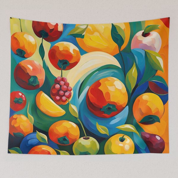 Item preview, Neo Impressionist Fruits Pattern. designed and sold by ARichArts.