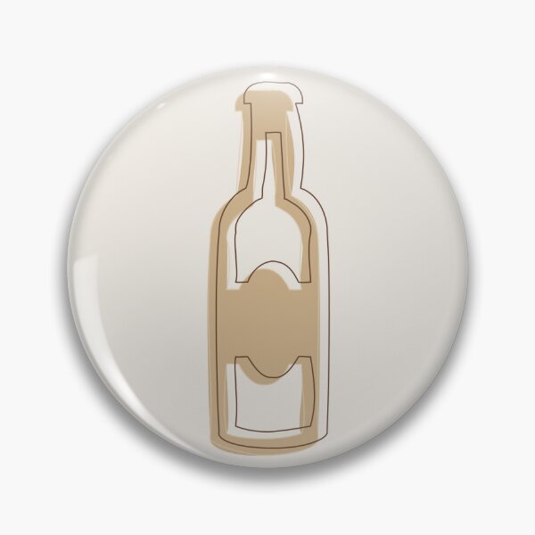 Item preview, Bottled Beer - Minimalist Style Simple Icon designed and sold by MKYArt.