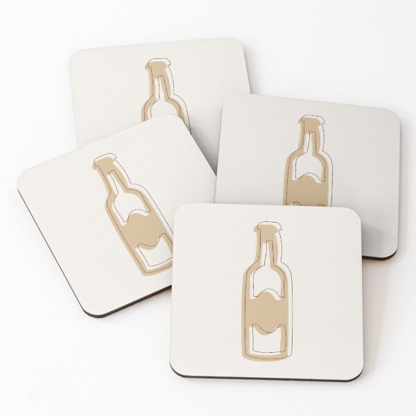 Item preview, Bottled Beer - Minimalist Style Simple Icon designed and sold by MKYArt.