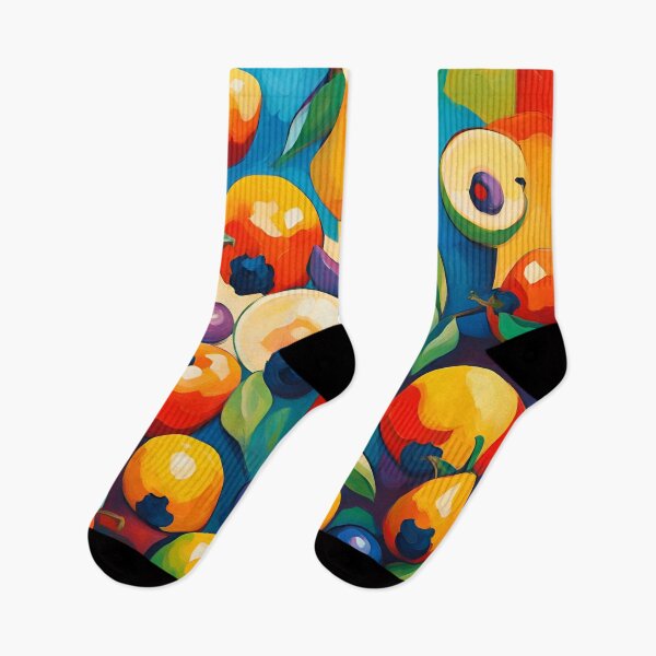 Item preview, Neo Impressionist Fruits Pattern. designed and sold by ARichArts.