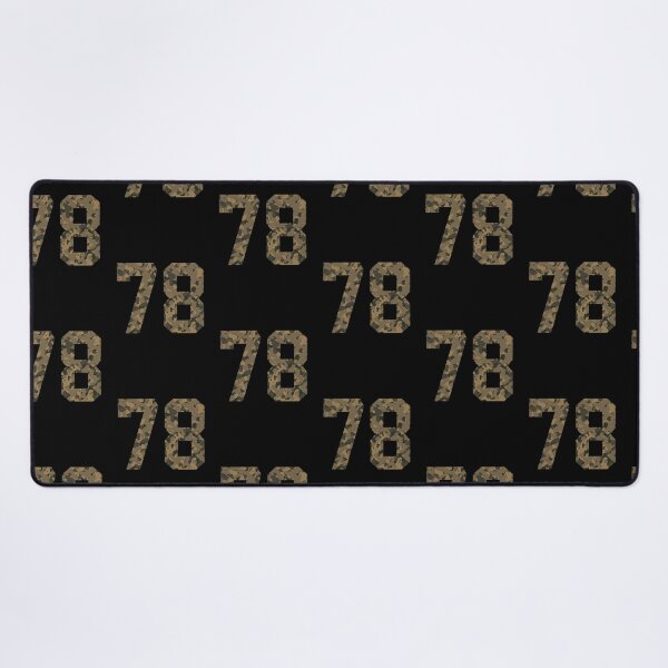Item preview, Army Camouflage Number 78 - Sports Numbers designed and sold by NECHSTORE.
