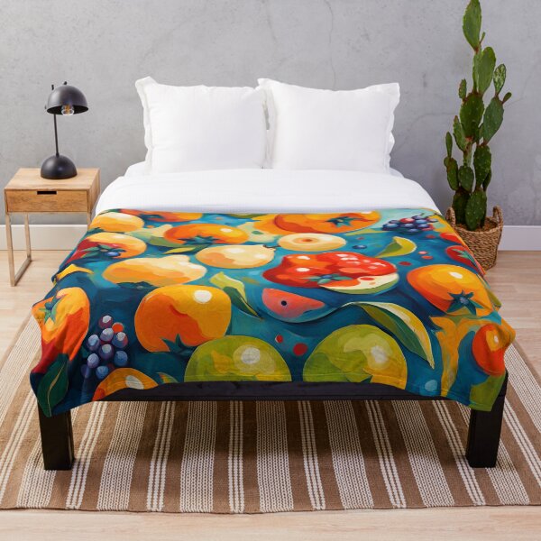 Item preview, Neo Impressionist Fruits Pattern. designed and sold by ARichArts.