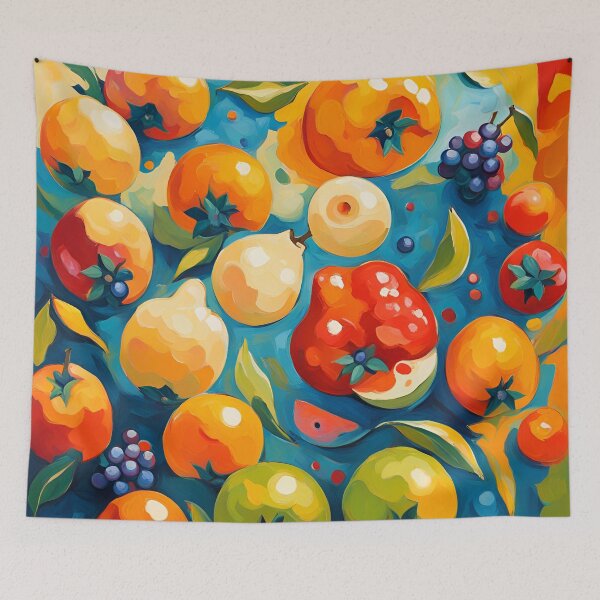 Item preview, Neo Impressionist Fruits Pattern. designed and sold by ARichArts.