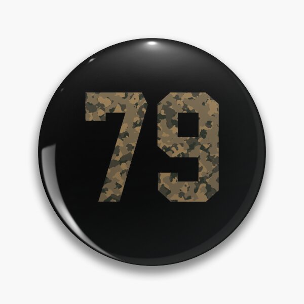 Item preview, Army Camouflage Number 79 - Sports Numbers designed and sold by NECHSTORE.