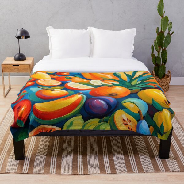 Item preview, Neo Impressionist Fruits Pattern. designed and sold by ARichArts.