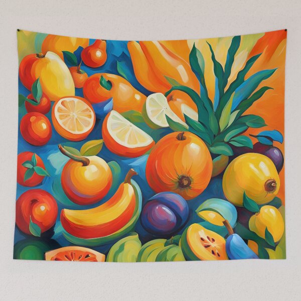 Item preview, Neo Impressionist Fruits Pattern. designed and sold by ARichArts.