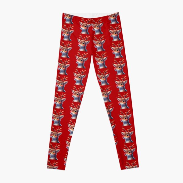 Rudolph the red nosed reindeer outlet leggings