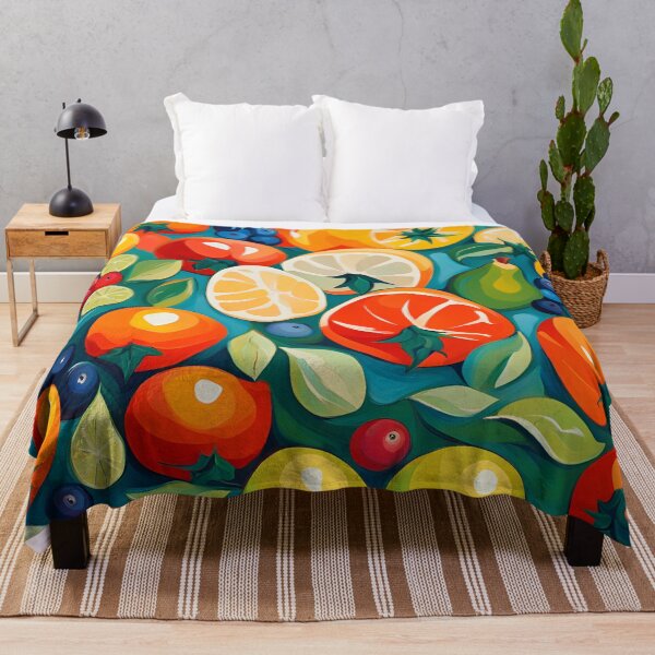 Item preview, Neo Impressionist Fruits Pattern. designed and sold by ARichArts.