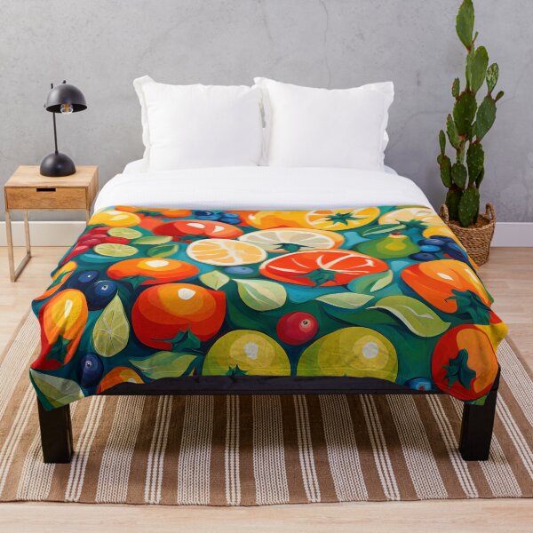 Item preview, Neo Impressionist Fruits Pattern. designed and sold by ARichArts.