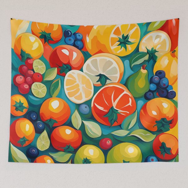 Item preview, Neo Impressionist Fruits Pattern. designed and sold by ARichArts.
