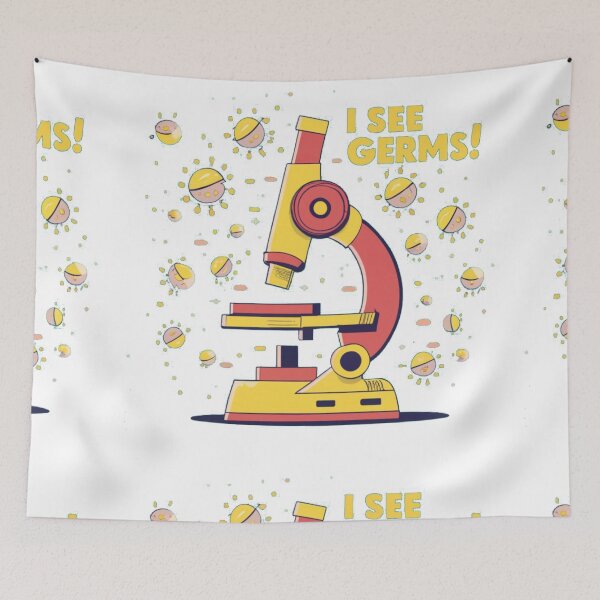 Item preview, i see germs designed and sold by PintSizedPixel.
