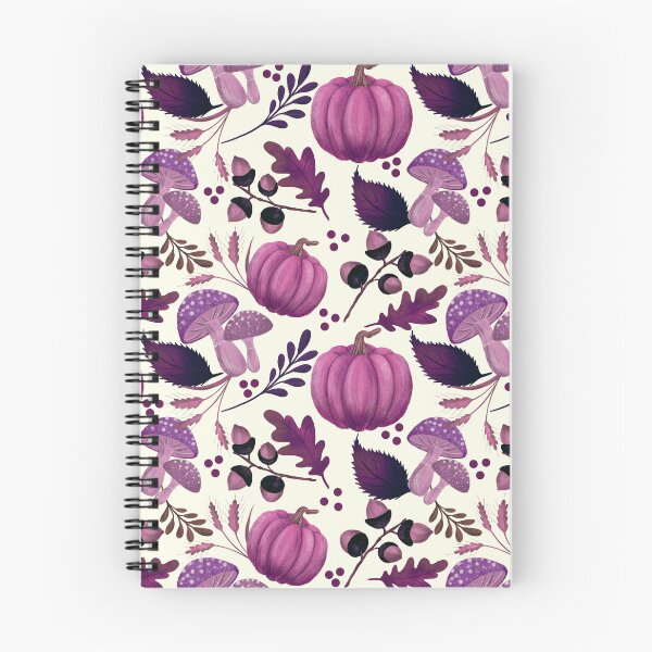 Item preview, Pumpkin, Mushroom and Acorns Pattern designed and sold by ByAllyAlly.
