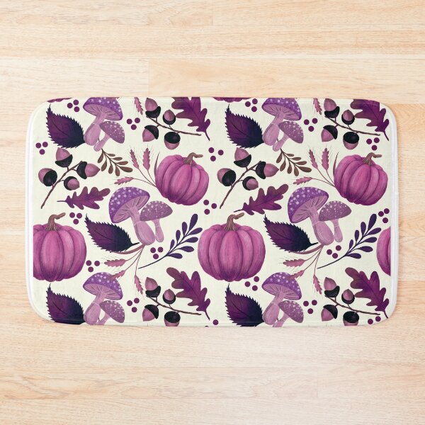 Item preview, Pumpkin, Mushroom and Acorns Pattern designed and sold by ByAllyAlly.