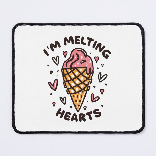 Item preview, i'm melting hearts  designed and sold by PintSizedPixel.