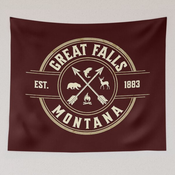 Item preview, ( 406 ) Great Falls Montana  Est  1883 designed and sold by Gilby-Designs.