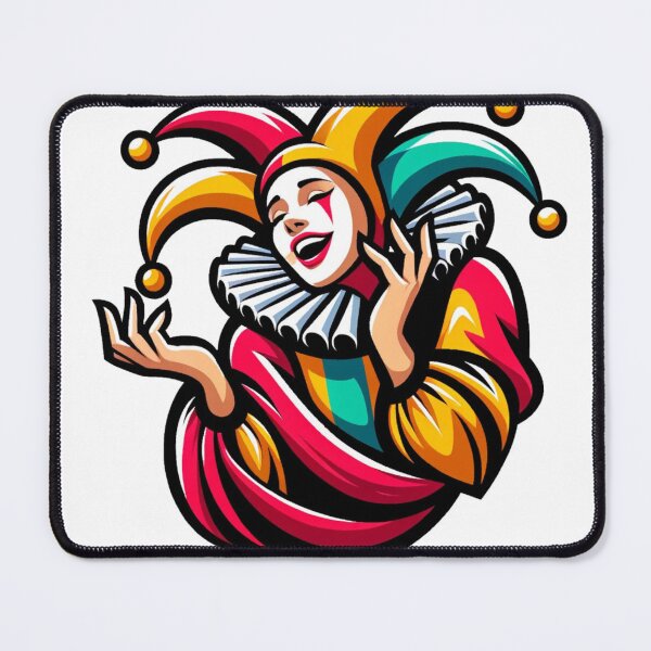 Item preview, Carefree Jester designed and sold by NeatSplash.