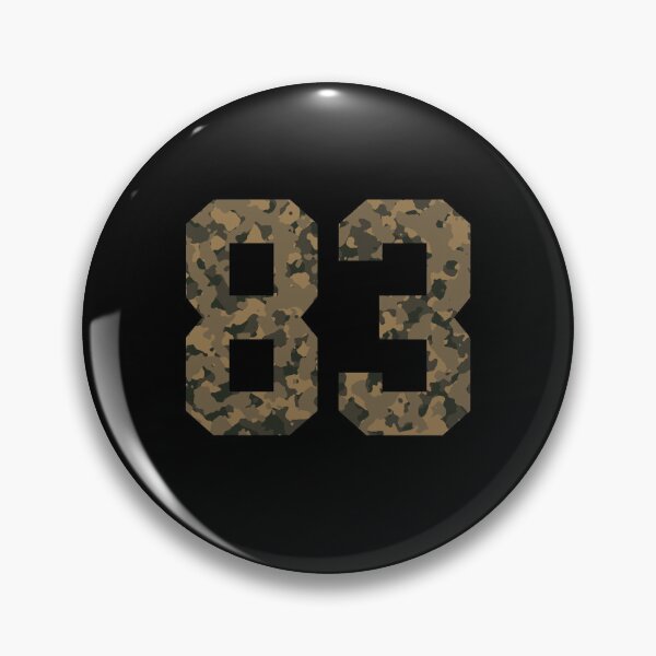 Item preview, Army Camouflage Number 83 - Sports Numbers designed and sold by NECHSTORE.