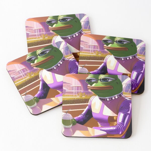 Item preview, Pepe in space cafeteria designed and sold by Pepooteric.