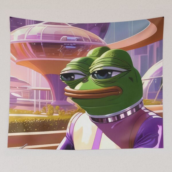 Item preview, Pepe in space cafeteria designed and sold by Pepooteric.