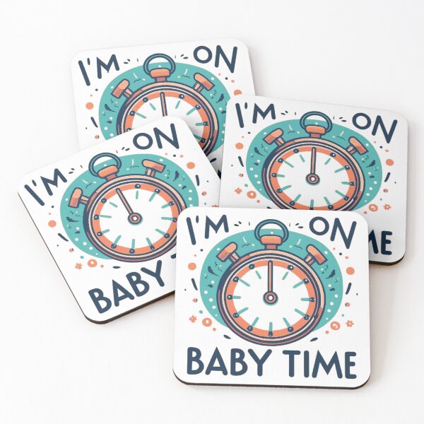 Item preview, i'm on baby time  designed and sold by PintSizedPixel.
