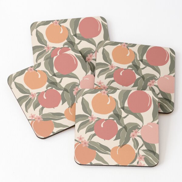 Item preview, Abstract Peaches designed and sold by Megs Lang.